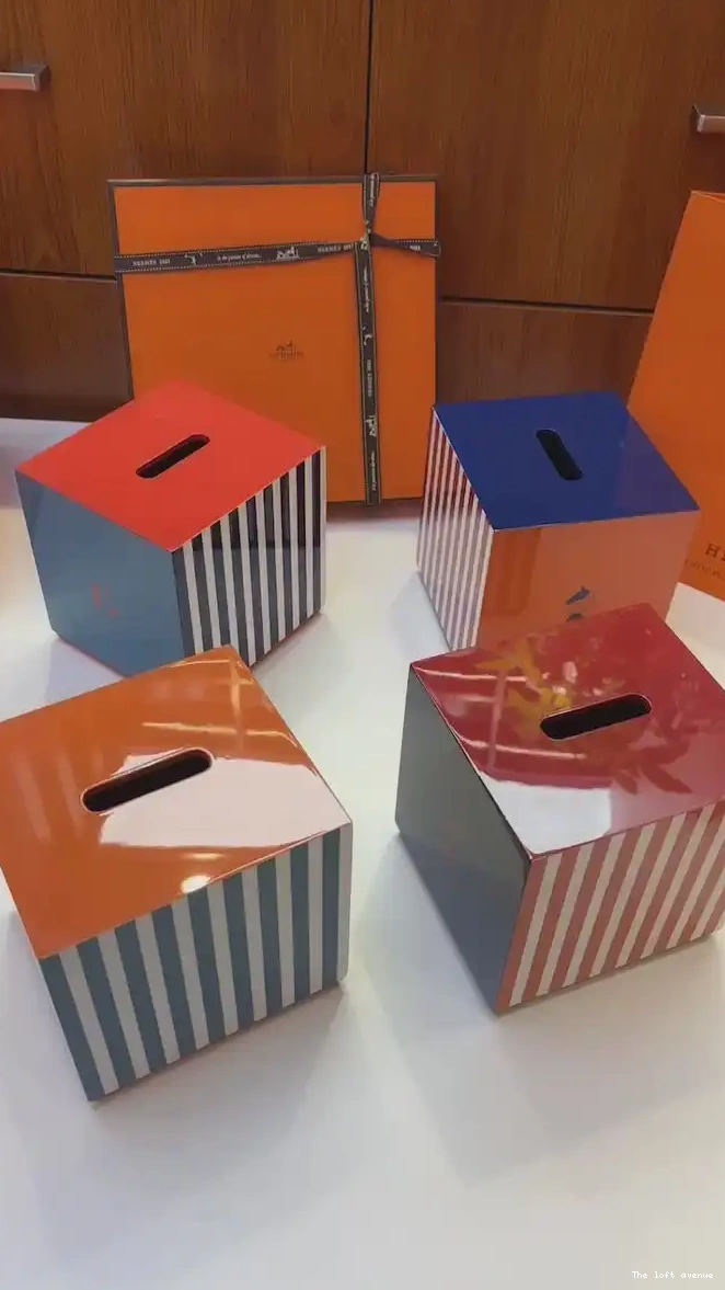 EPOPEE TISSUE BOX HERMES 0628